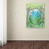 Trademark Fine Art Michelle Faber 'Into The Forest' Canvas Art, 14x19 ALI17969-C1419GG